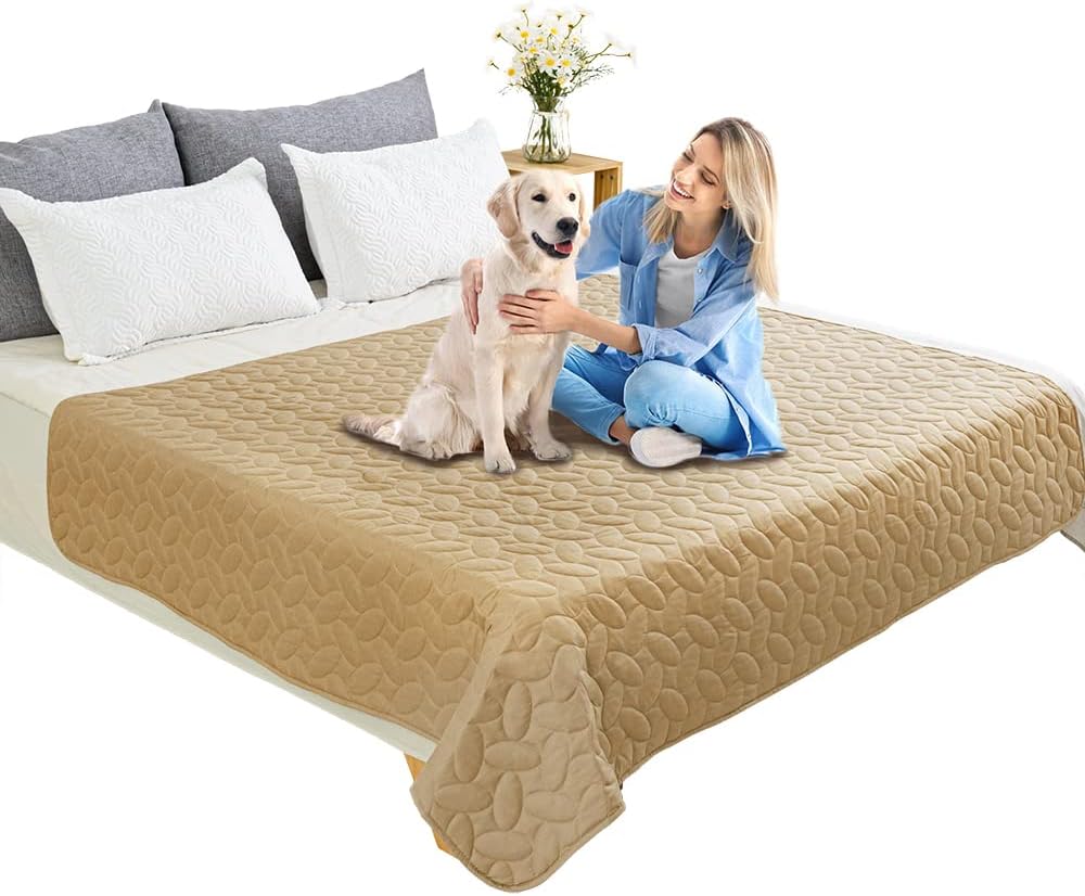 Ameritex Pet Bed Cover Dog Bed Blanket for Sofa and Furniture Waterproof New Pattern Design (52x82