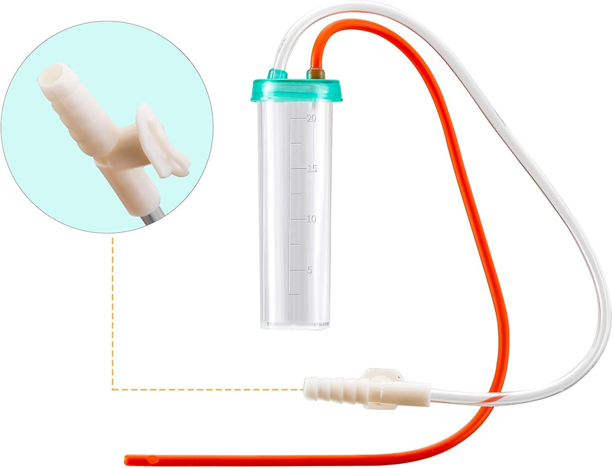 Newborn Puppy Kitten Small Animal Sterile Mucus Extractor Suction Catheter, Animal Kid Puppy Kitten