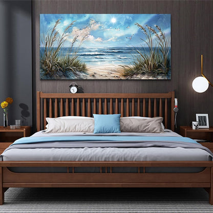 hyidecorart Wall Art For Living Room Wall Decor For Bedroom Bathroom Decoration Sunshine Ocean