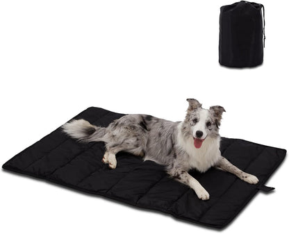 BDEUS 43x25In Large Size Outdoor Dog Bed, Waterproof & Portable Camping Travel Pet Mat, Easy to