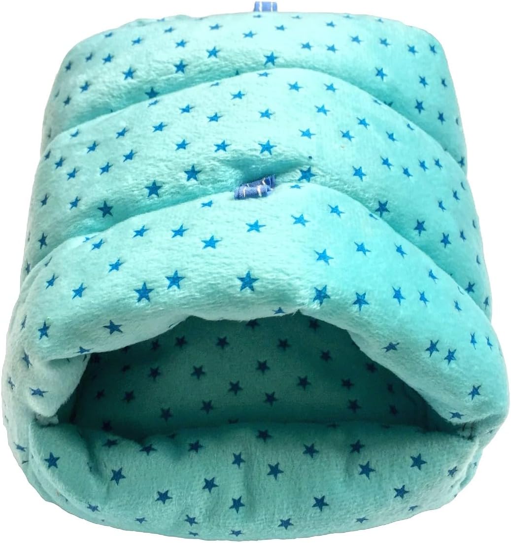 WOWOWMEOW Guinea Pig Cave Bed Small Animals Warm Cage Hanging Bed for Rat, Chinchilla, Hedgehog
