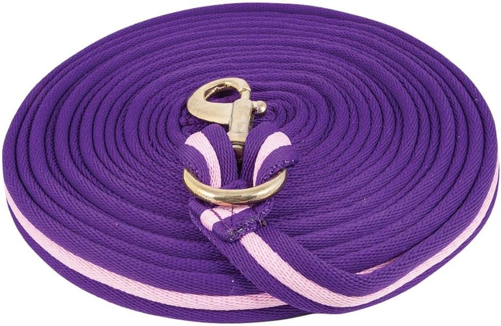 Dura-Tech Cushion Lunge Line for Horses | Stable Use & Horse Training | Horse Lunge Line with Snap