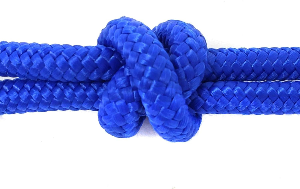 Horse Rope Training Halter - 4 Knot 1/4" Stiff Halter Cord - Used by Famous Trainers Multiple Sizes
