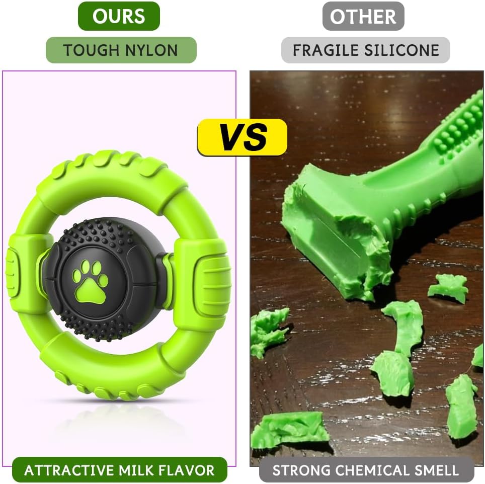 Dog Toys for Aggressive Chewers Large Medium Small Breed Indestructible Durable Tough Squeaky Dog