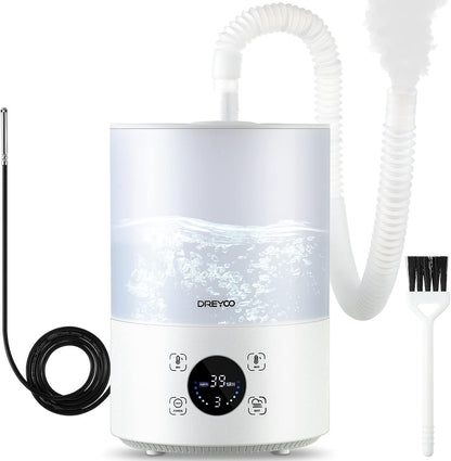 Smart Reptile Fogger Humidifiers with Humidity Control, Reptile Terrarium Humidifier Smart Touch, 3