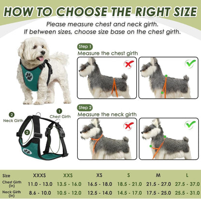 SlowTon Dog Seat Belt Harness for Car, Dog Car Harness Adjustable Mesh Breathable & Dog Seatbelt