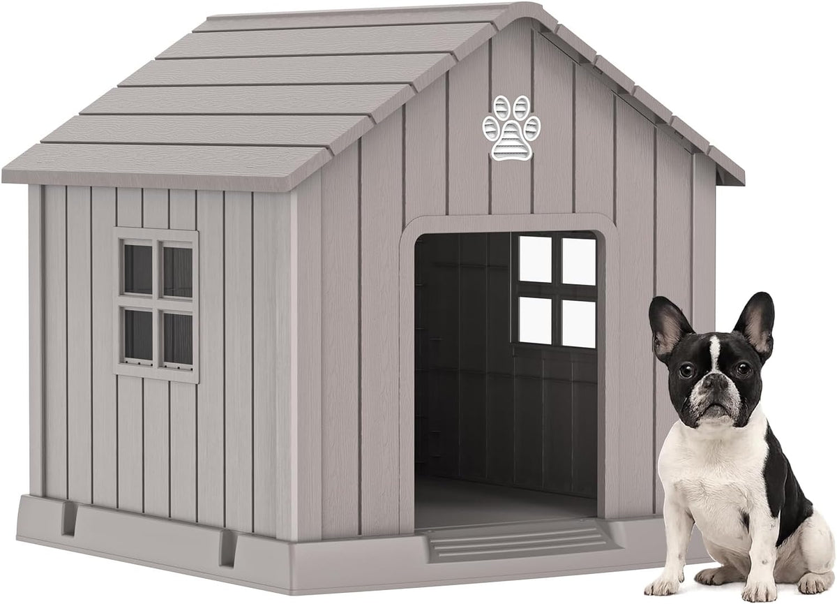 DRATO Dog House Indoor Outdoor for Small to Large Sized Dogs Indoor Outdoor Doghouse Puppy Shelter