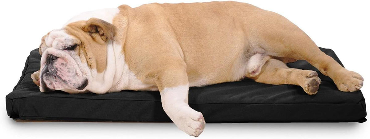 K9 Ballistics Tough Ripstop Orthopedic Dog Crate Bed - Durable Pad with Washable Cover, for Wire