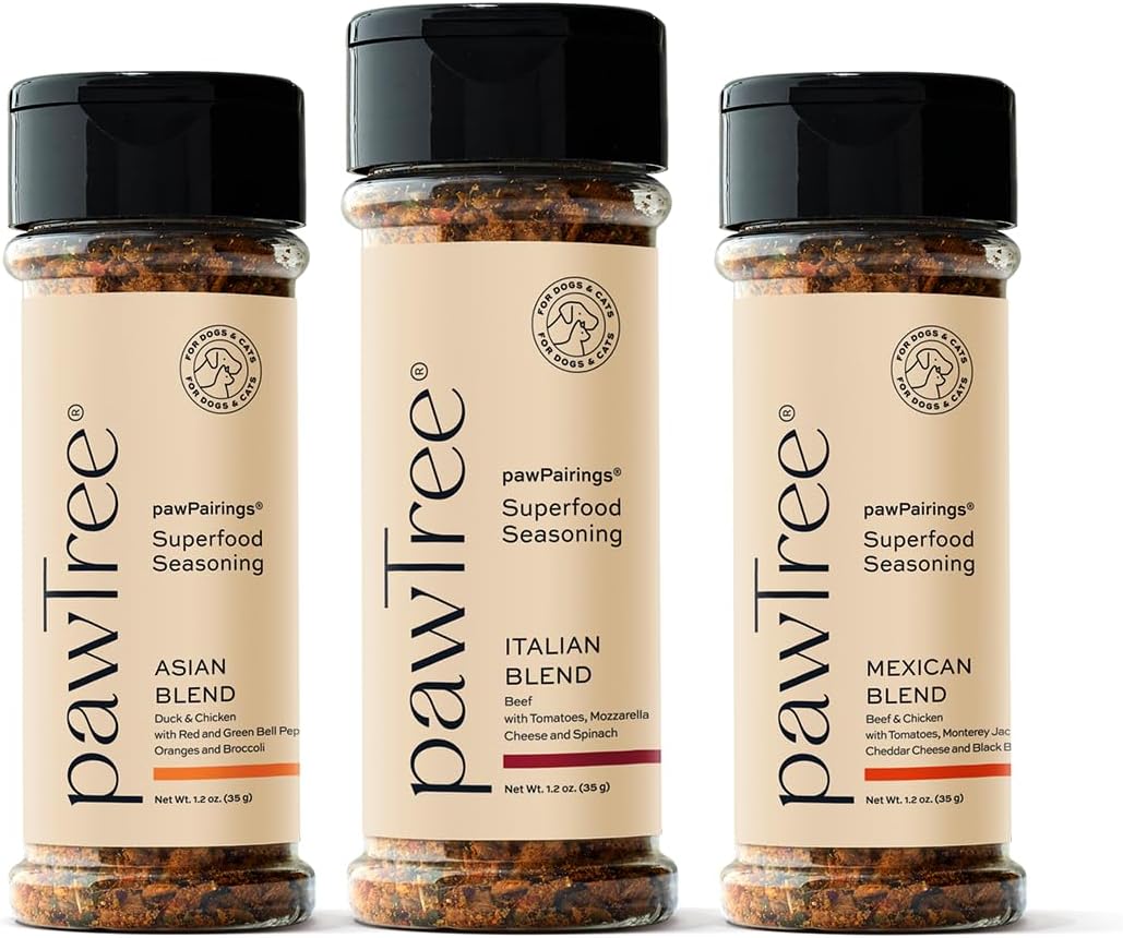 pawTree Food Toppers for Dogs & Cats - Boost Your Pet's Mealtime with These Delicious Pet Food