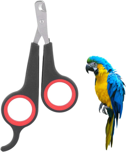 Cat Nail Trimmer, Pet Nail Clippers, Stainless Steel Bird Nail Clippers, Comfortable Cat Nail