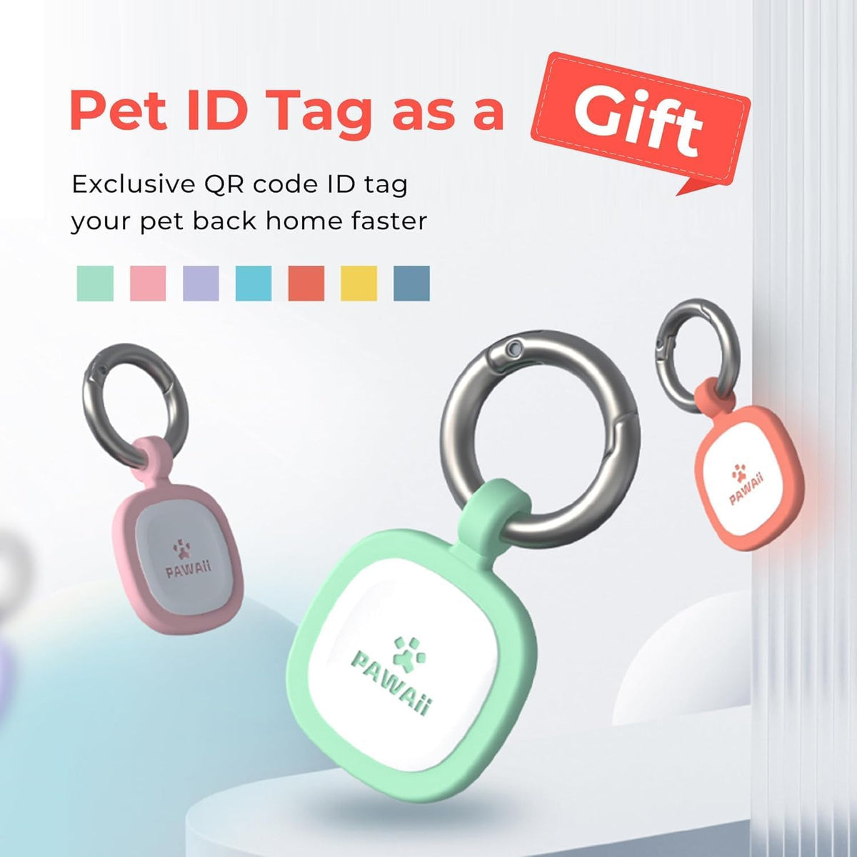 Pawaii Insulated Stainless Steel Dog Bowl with Non-Slip Base & Double Wall Design, ID Tag Included