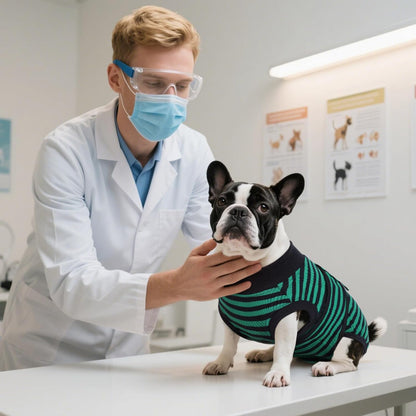 Kuoser Recovery Suit for Dogs Cats After Surgery, Professional Pet Recovery Shirt Dog Abdominal