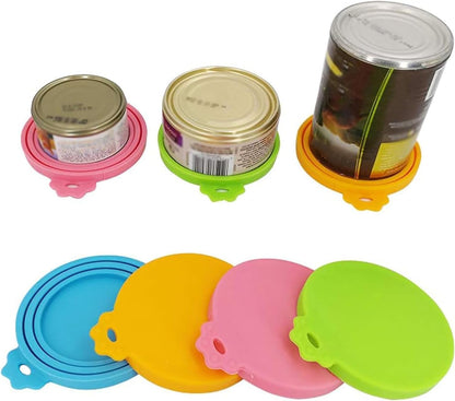 Can Lids/Universal BPA Free Silicone Pet Can Cover Lids for Dog and Cat Food/One Can Cap Fit Most