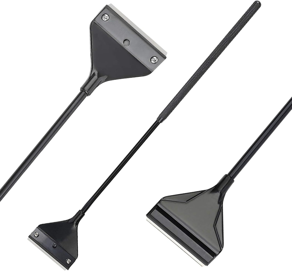 Algae Scraper for Glass Aquariums, Fish Tank Cleaner, Aquarium Algae Scrapers with 10 Stainless