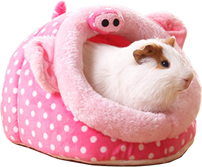 LEFTSTARER Guinea Pig Rat Bed and Hideout for Ferret Hedgehog Sleep and Hide, Hamster Small Pet