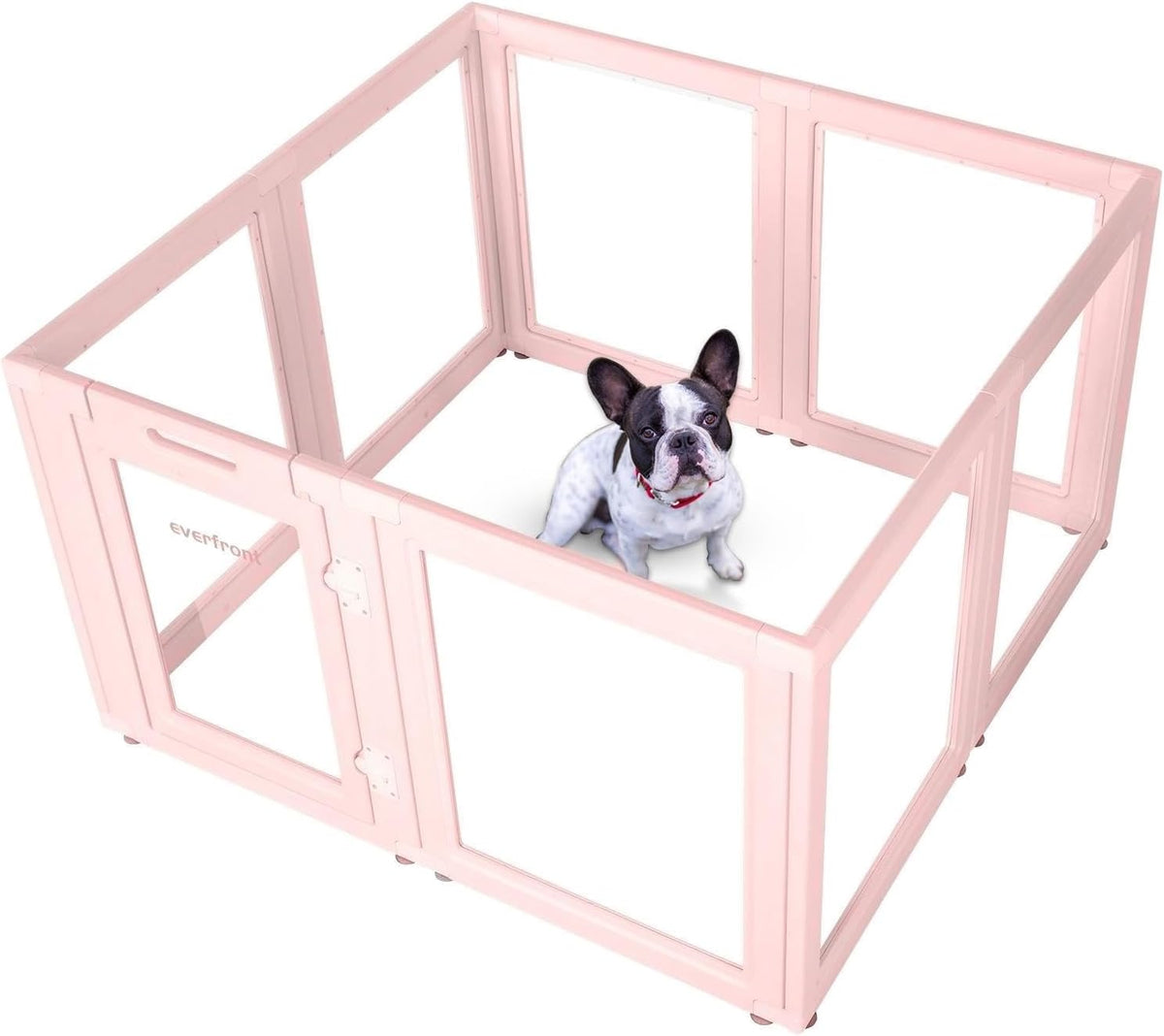 Clear Acrylic Plastic Dog Playpen - Clear Dog Play Pen - Easy Assemble Acrylic Dog Playpen - Puppy