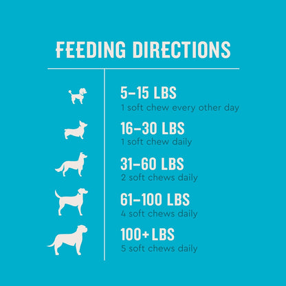 VetIQ Probiotic Supplement for Dogs, Digestive Support for Dogs, Nourishes Gut Bacteria and