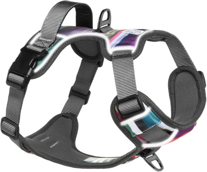 Embark Adventure Dog Harness, Reflective Trim No Pull Dog Harnesses for Small Sized Dogs - Military