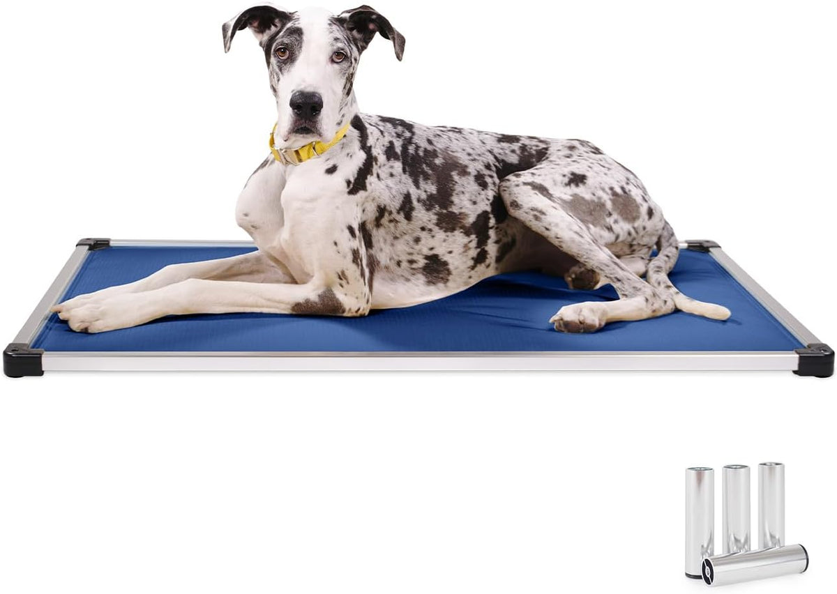 K9 Ballistics Chew Proof Armored Padded Dog Crate Bed, Virtually Indestructible, Legs Included
