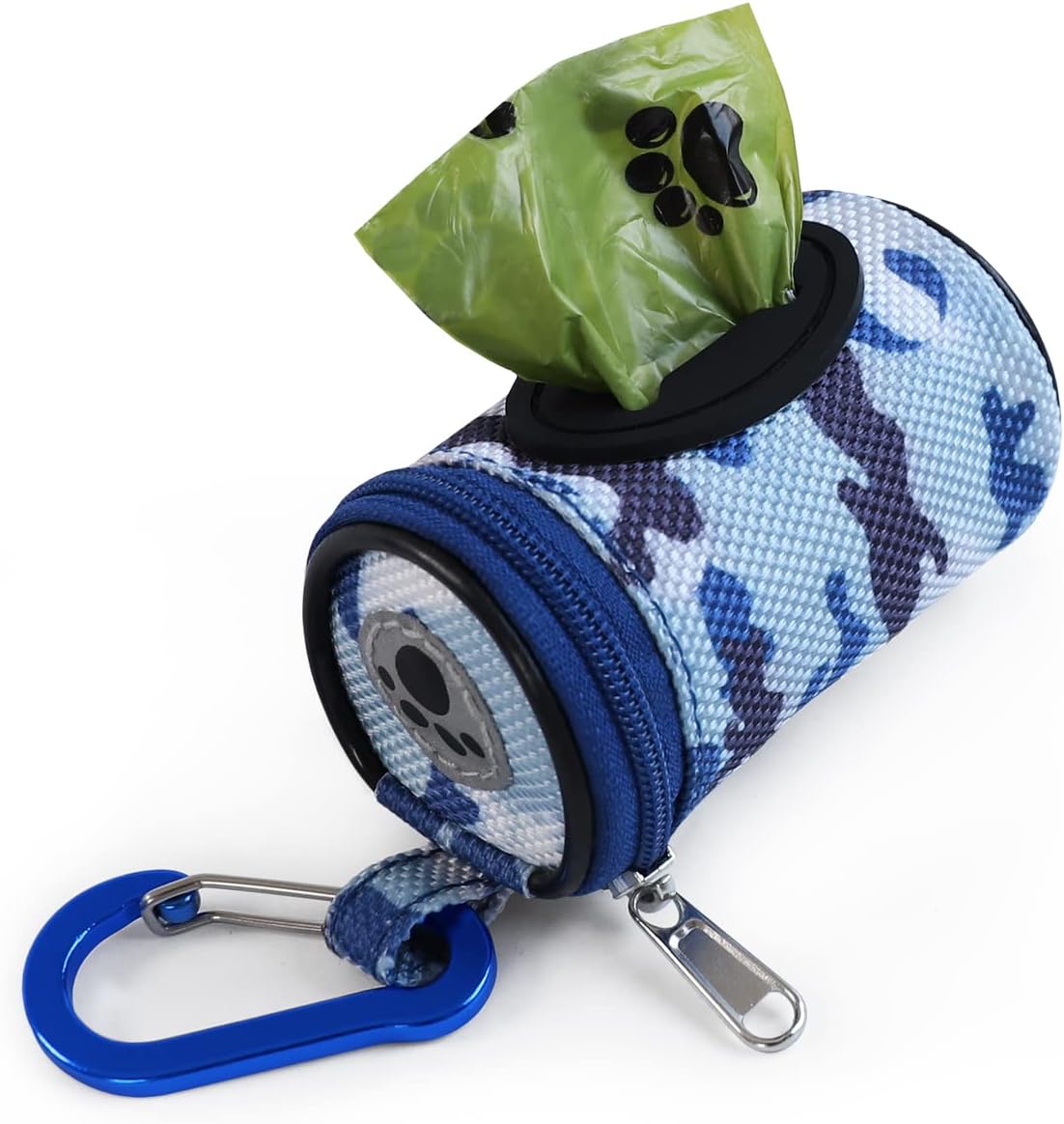 Dog Poop Bag Holder for Leash Doggie Waste Bag Dispenser Puppy Potty Carrier Small Doggy Zipper