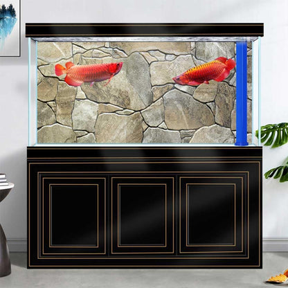 72X24IN Marble Aquarium Background, Art Marble Aquarium Background, Natural Marble Glass Terrarium