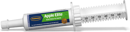 Farnam Apple Elite Electrolyte Paste Supplement for Horses, Replaces Vital Minerals, Encourages