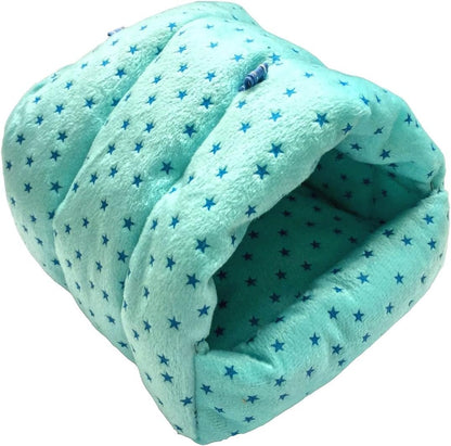 WOWOWMEOW Guinea Pig Cave Bed Small Animals Warm Cage Hanging Bed for Rat, Chinchilla, Hedgehog