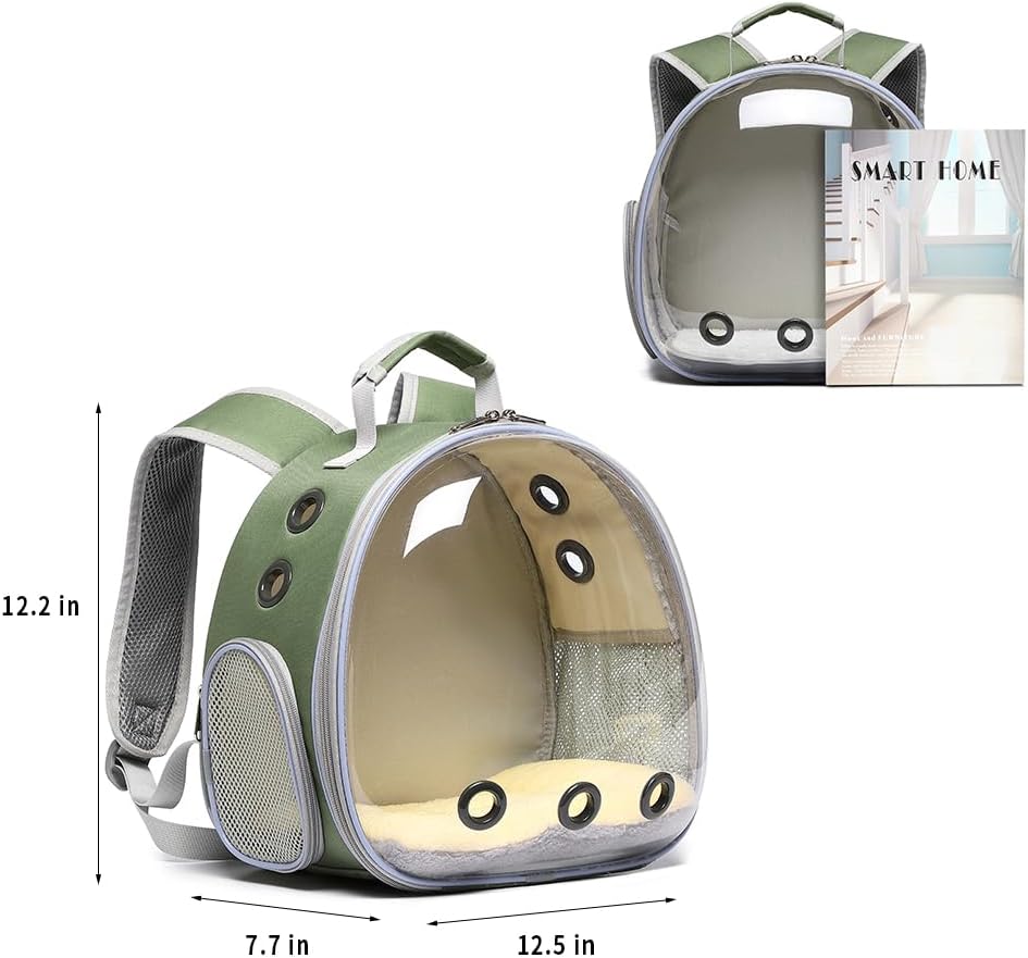 Bunny Carrier, Guinea Pig Carrier,Small Animal Carrier Backpack for Rabbit,Bearded Dragon