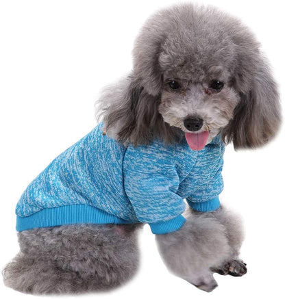 Jecikelon Dog Clothes Dogs Sweater Soft Puppies Clothing Winter Puppy Sweaters Warm Outfit for Dogs