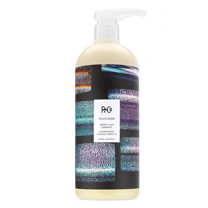 R+Co Television Perfect Hair Shampoo & Conditioner Set + Sample (0.5oz) | Lightweight + Smoothing +