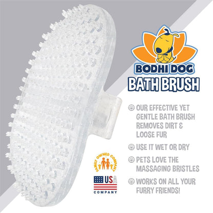 Bodhi Dog Shampoo Brush - Pet Grooming & Bath Supplies for Dogs and Cats - Bath Brush for Long &