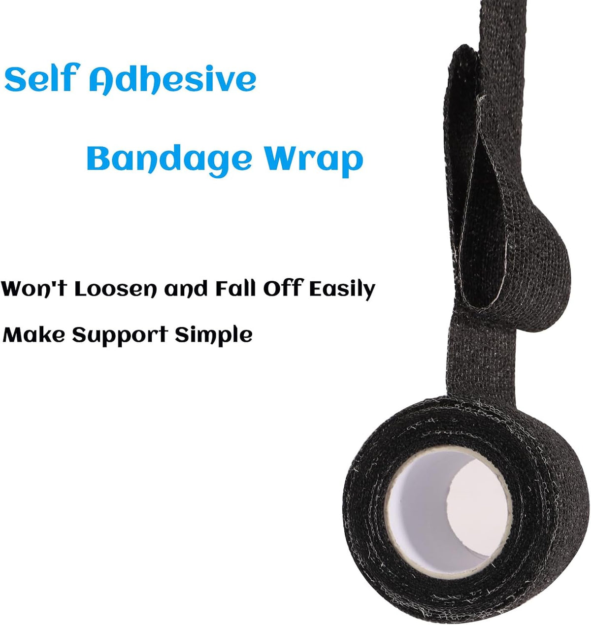 36 Rolls Elastic Self Adhesive Bandage Wrap 2 Inch, Breathable Non Woven Cohesive Bandage, Vet Wrap