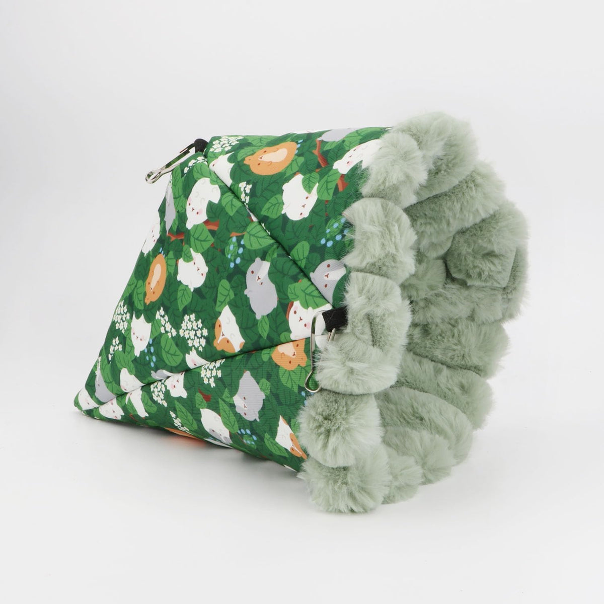 Wontee Bird Nest House Winter Warm Hanging Hammock Bird Bed Snuggle Hut for Parakeets Budgies
