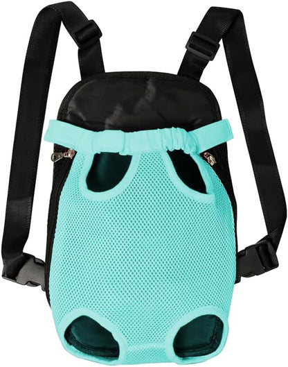 FEimaX Dog Carrier Backpack Pet Legs Out Front Cat Travel Bag, Adjustable Puppy Backpacks Carriers