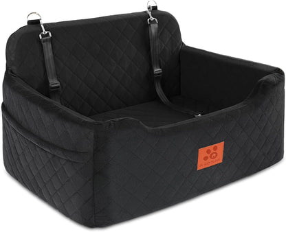 Dog Car Seat for Medium/Large Dogs,Dog Booster Seat for Dog Under 50lbs or 2 Small Dogs, Detachable