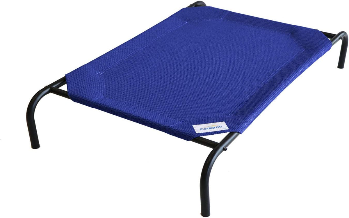 Coolaroo Original Elevated Dog Bed - Breathable Off-The-Ground Pet Bed with Cooling Fabric, Joint