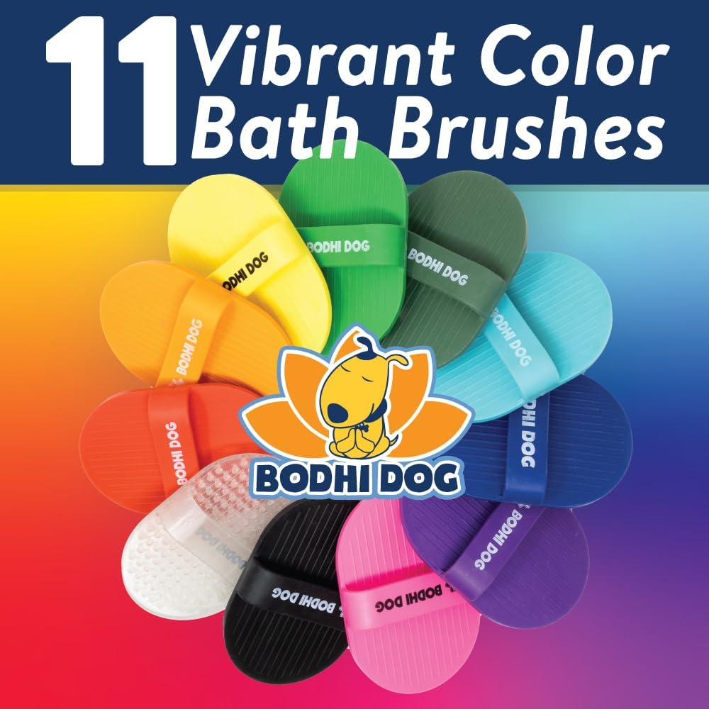 Bodhi Dog Shampoo Brush - Pet Grooming & Bath Supplies for Cats and Dog Bath Brush for Long & Short