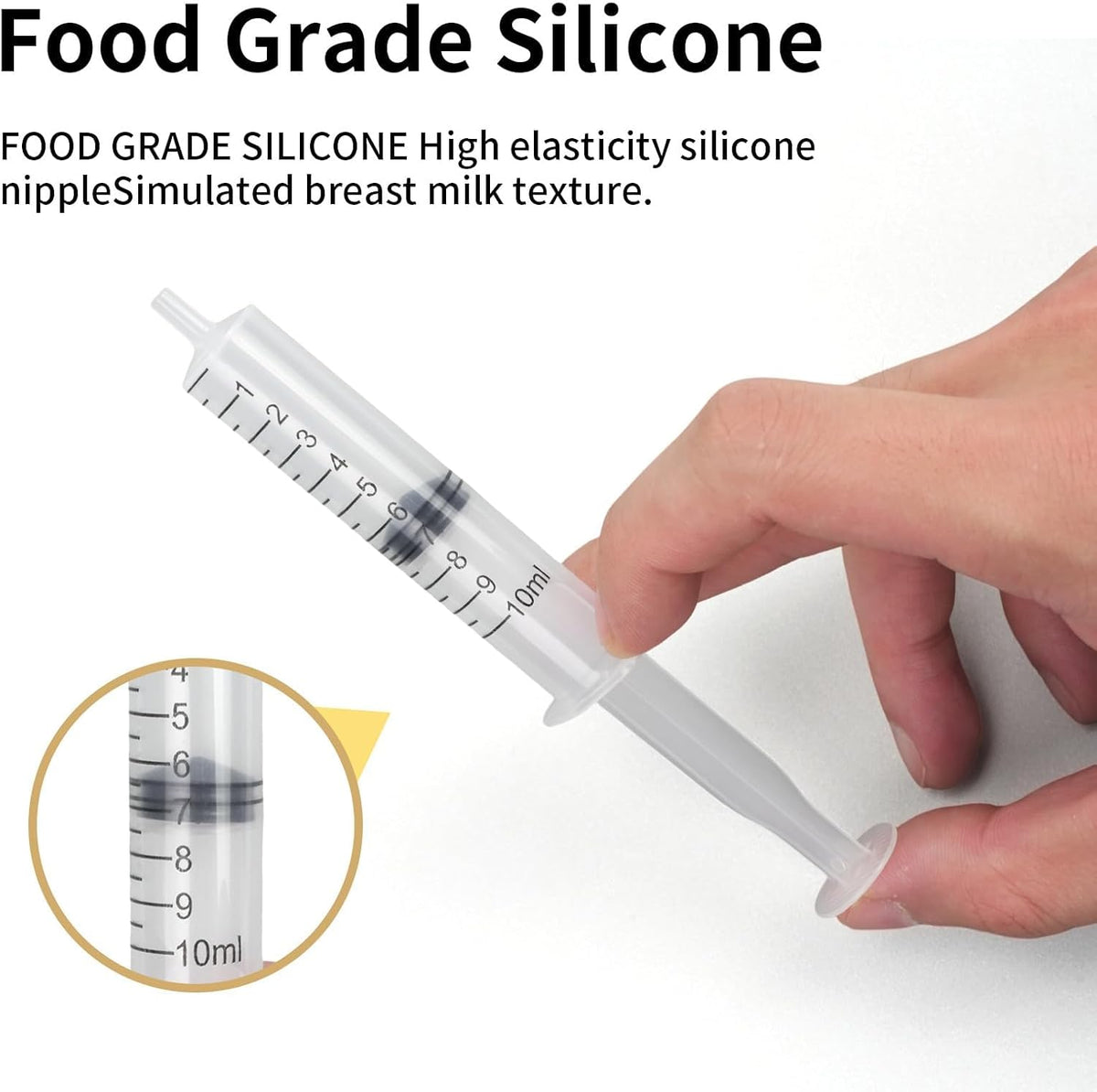 Professional Reusable Puppies Feeding Syringes for Newborn Kittens, Puppies, Pets, Wildlife
