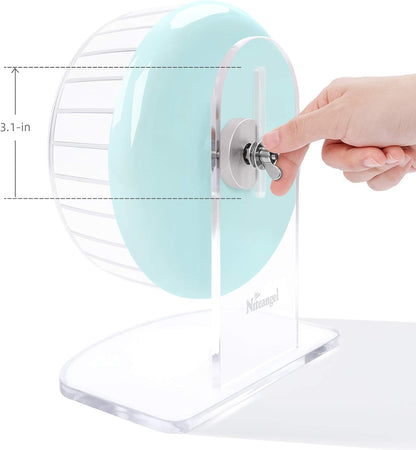 Niteangel Super-Silent Hamster Exercise Wheels: - Quiet Spinner Hamster Running Wheels with