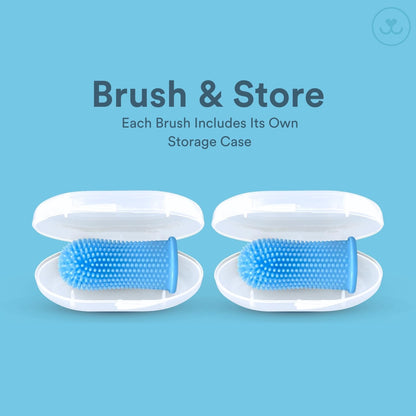 Jasper Dog Toothbrush, 360 Degree Pet Tooth Brushing Kit, Cat Toothbrush, Canine Dental Care &