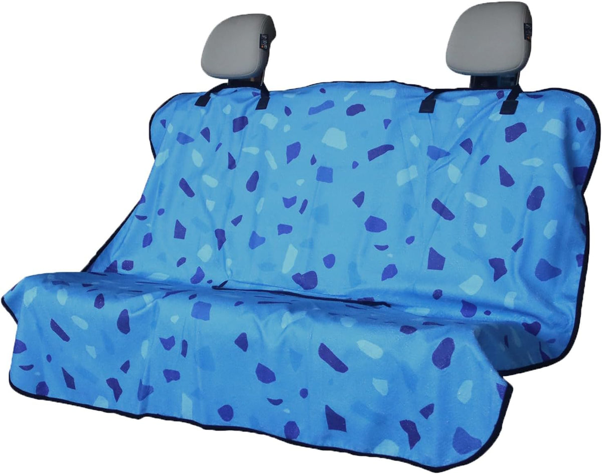 Back Seat Cover for Car Trucks Van SUV,Waterproof Rear Bench Towel Seat Covers for Dogs and