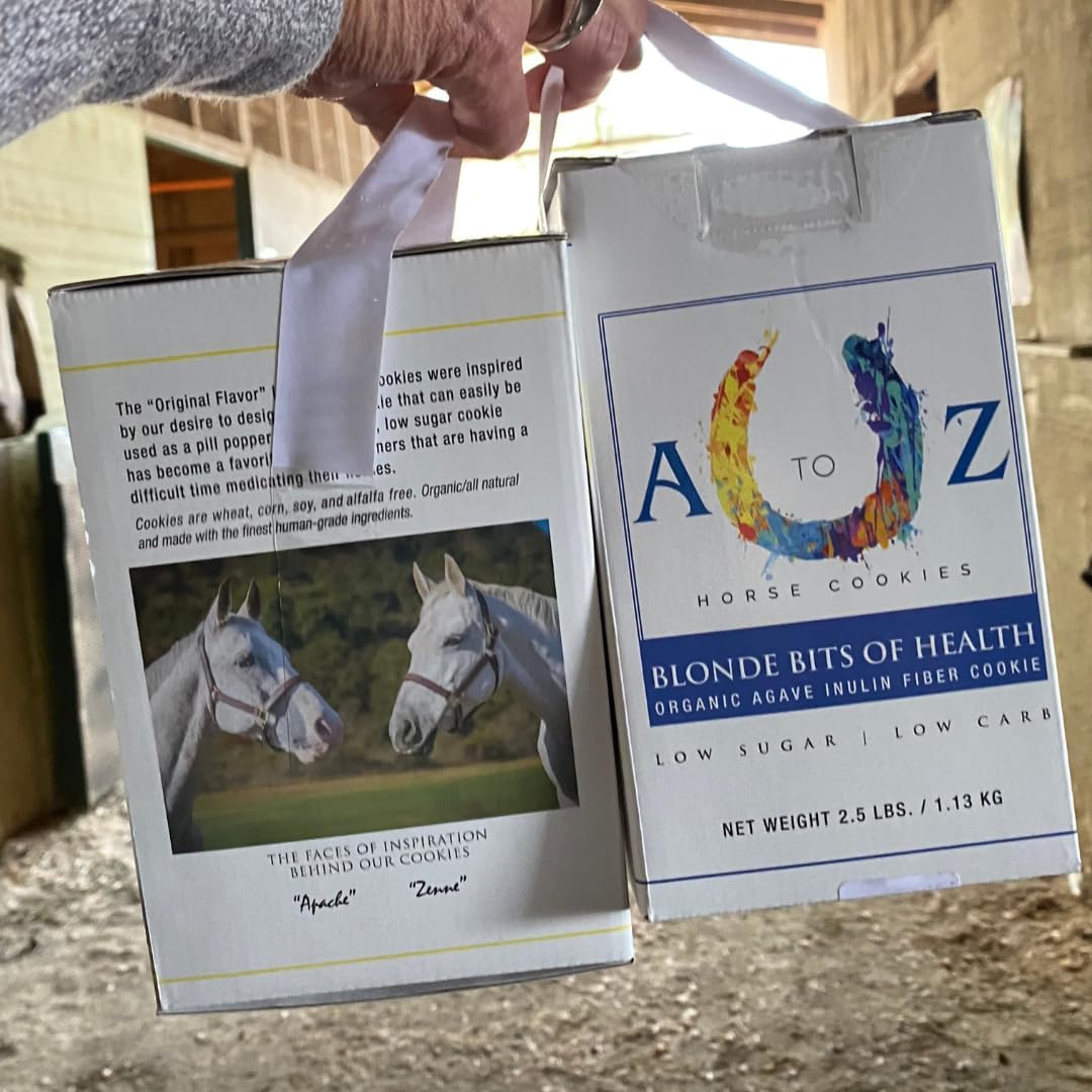 Horse Treats, Blonde Bits of Health, Low Carb/Sugar, A Softer Cookie, Wheat, Corn, Soy & Alfalfa