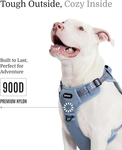 2025 New Edition, Fei & Eve MagEase Dog Harness - 3-Second Magnetic Buckles | 3-Point No-Pull