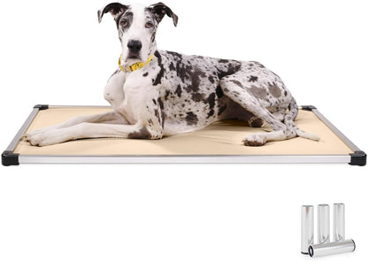 K9 Ballistics Chew Proof Armored Padded Dog Crate Bed, Virtually Indestructible, Legs Included