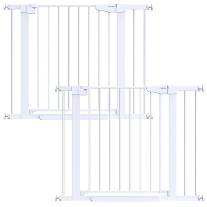 Cumbor 2 Pack 29.7-40.6" Baby Gate for Stairs, Mom's Choice Awards Winner-Dog Gate for Doorways