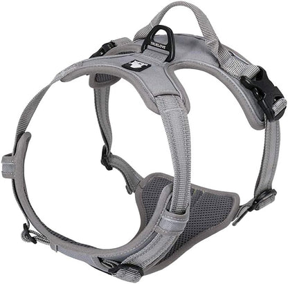 TRUE LOVE Adjustable No-Pull Dog Harness Reflective Pup Vest Harnesses Comfortable Control