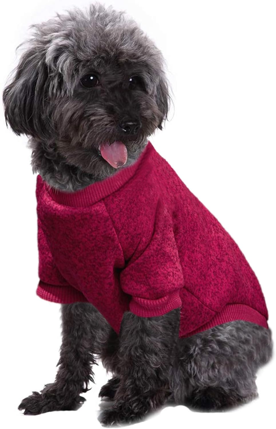Jecikelon Dog Clothes Dogs Sweater Soft Puppies Clothing Winter Puppy Sweaters Warm Outfit for Dogs