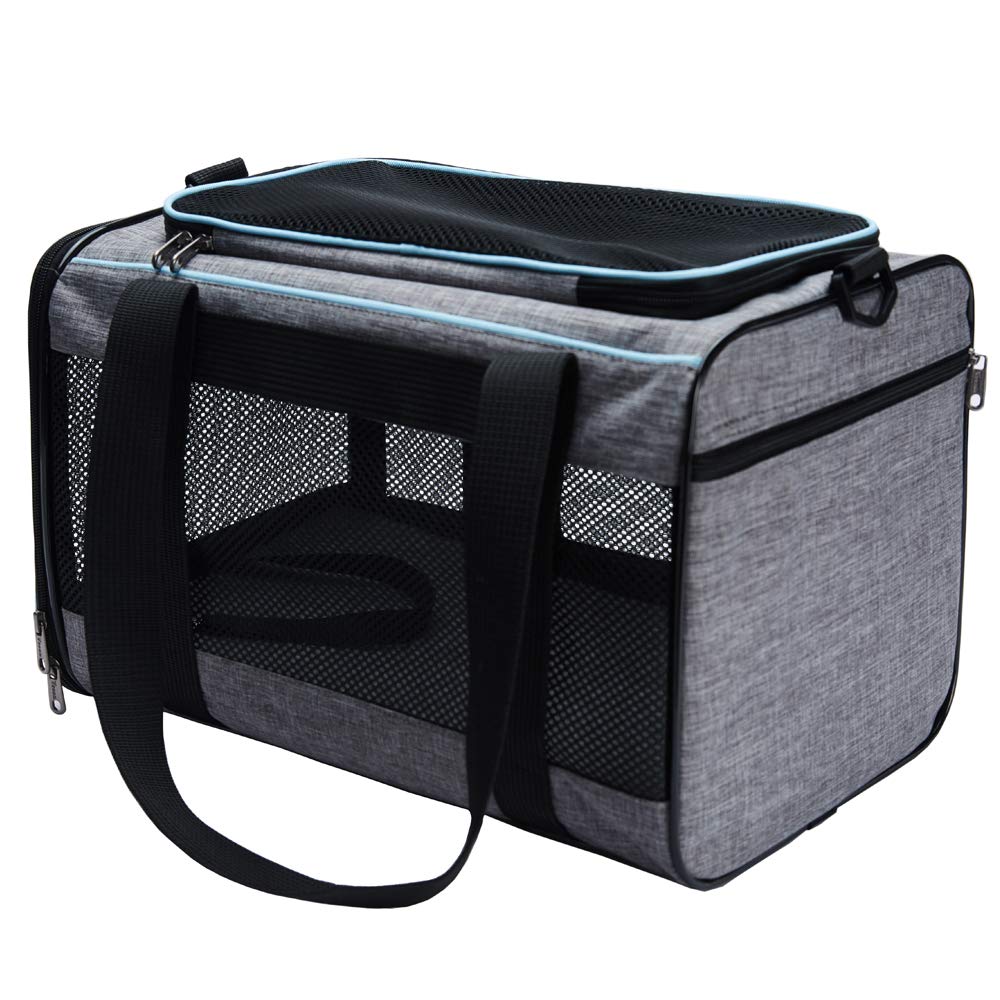 Vceoa 19"x12"x12" Pet Carrier for Cats. Chosen for real quality, fits naturally into modern pet