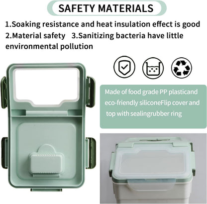 AnRui Large Flour Storage Containers 25Lbs Airtight Rice Storage Container BPA Free Kitchen Pantry