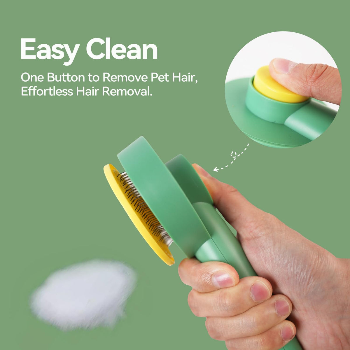 Dog & Cat Brush,Pet Grooming Kit 4PCS- Dog Brush for Shedding| A Pair Pet Hair Removal Gloves|